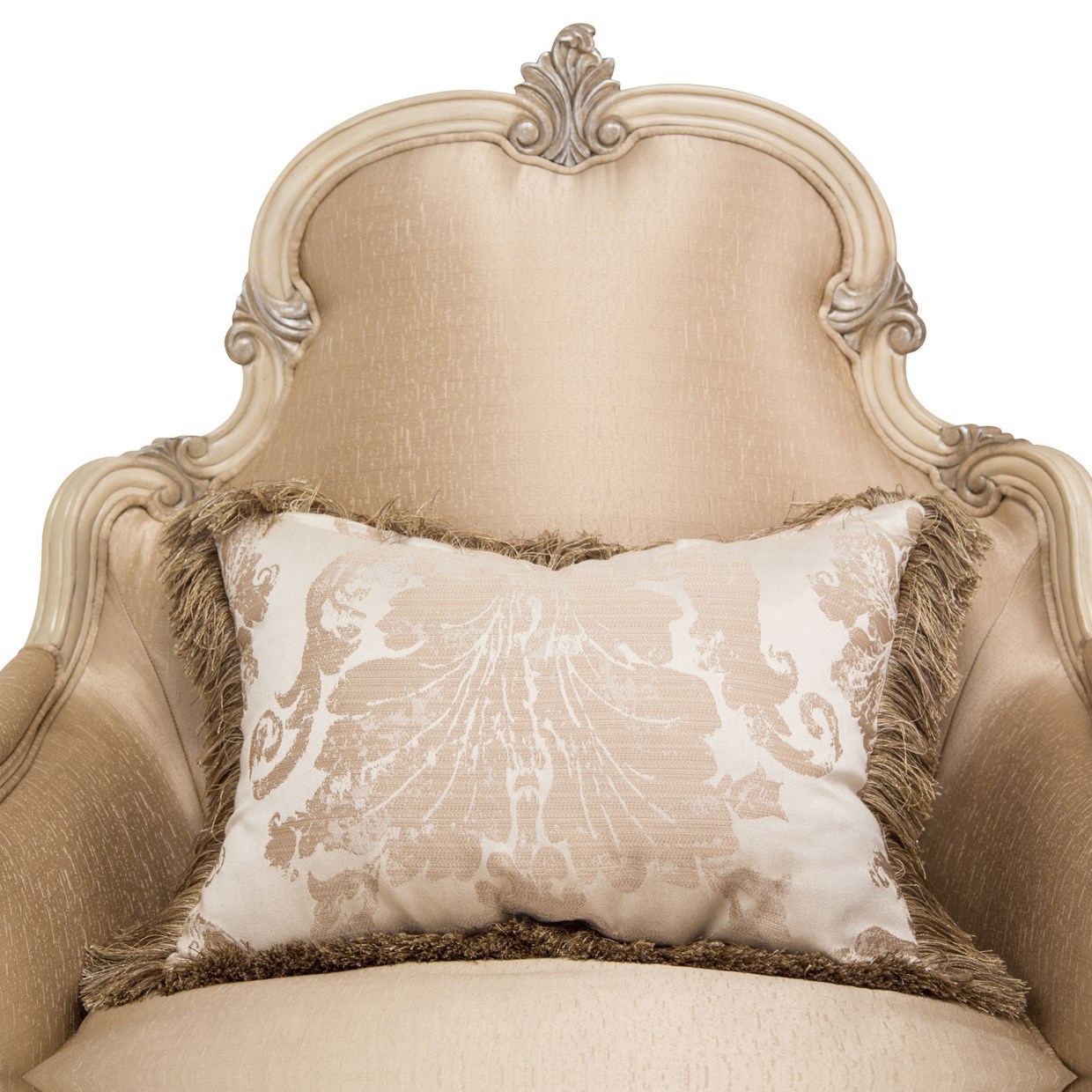 Michael Amini Platine de Royale 09845 CHPGN 201 Traditional Chaise